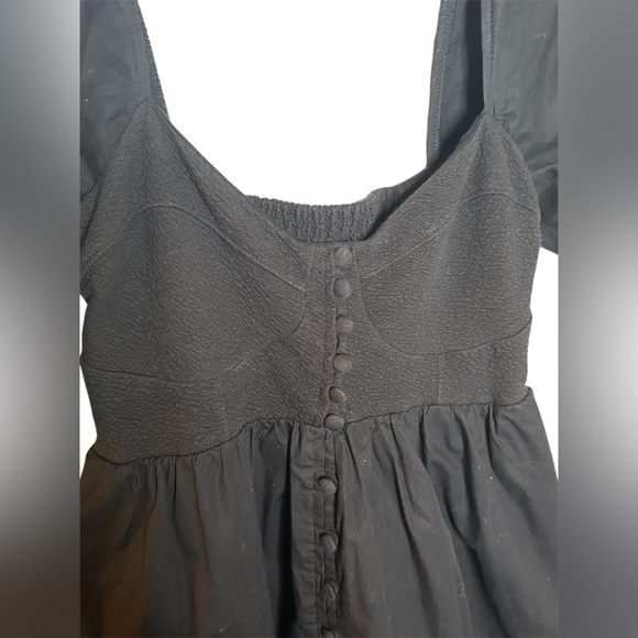 Anthropologie X Maeve Puff Sleeved Sweetheart Mini Dress - Picture 5 of 9